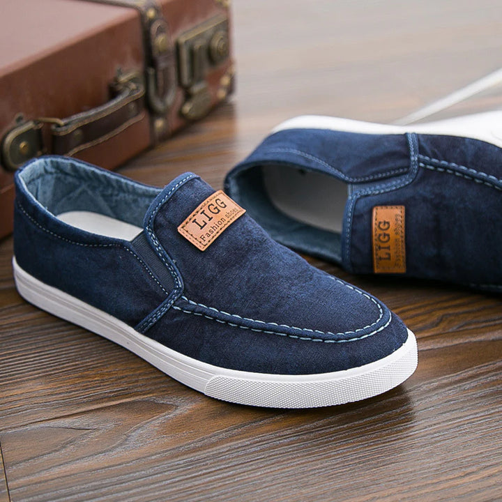 Heren Instappers Casual Canvas Zachte Slip On