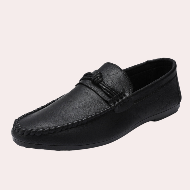 Herenloafers met ronde neus