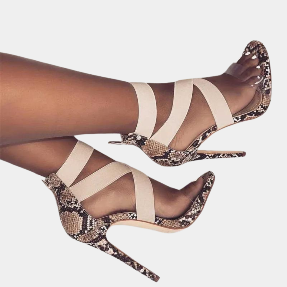 Elegante sandalen met kruisband voor dames