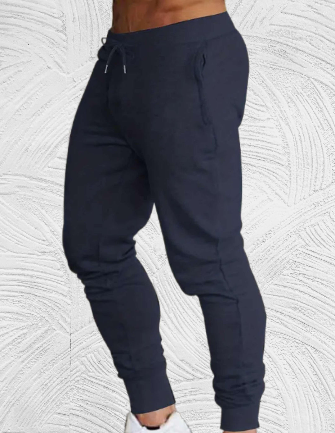 Greyson - Simpele skinny joggingbroek met hoge taille voor heren - Miller-Mode